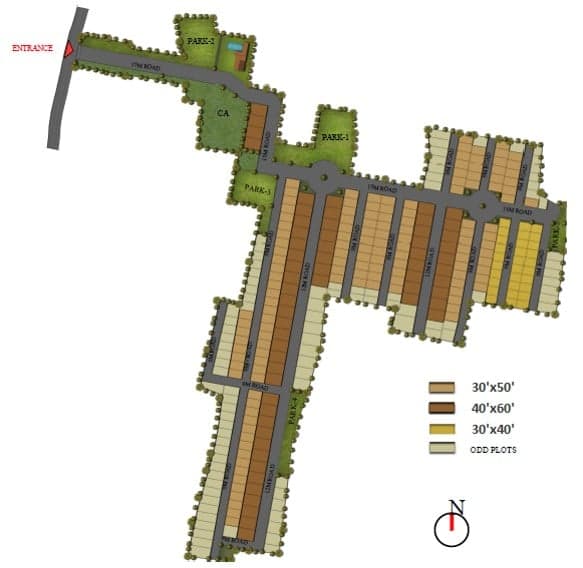 County Address Plots - 3
