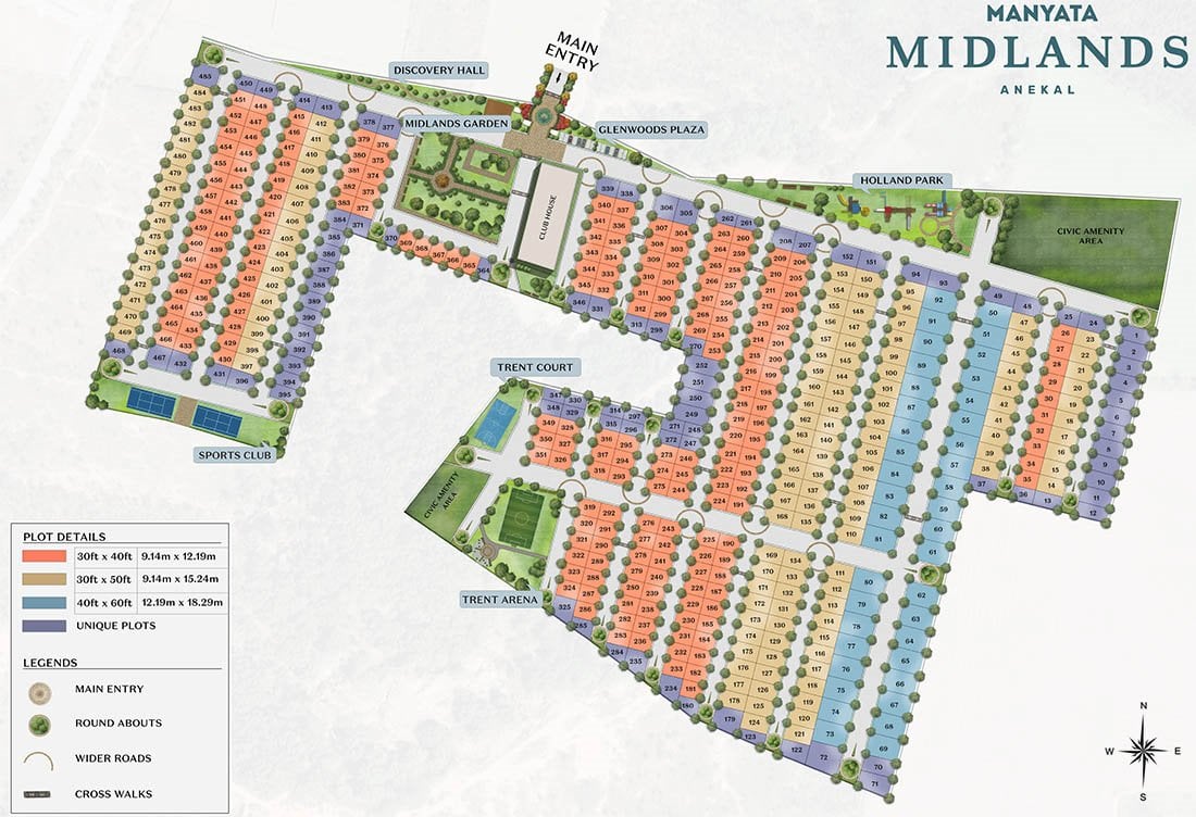 Manyata Midlands Plots Bangalore - Image 2