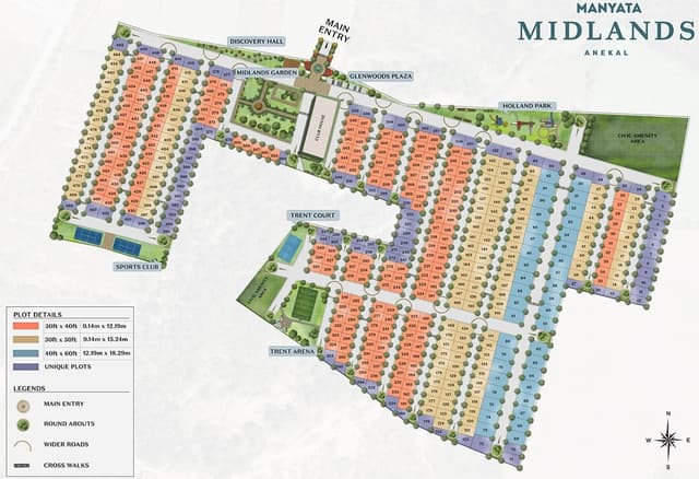 Manyata Midlands Plots Bangalore - 2