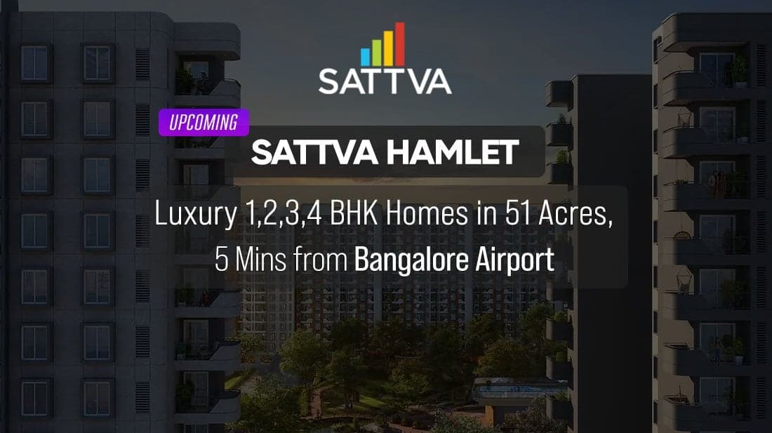 Sattva Hamlet Apartments In Bangalore