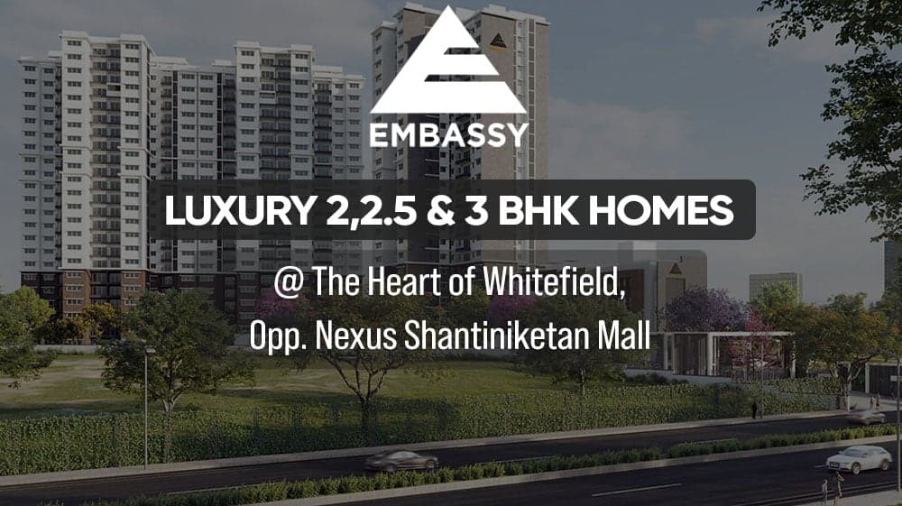 Embassy Pre Launch Bangalore