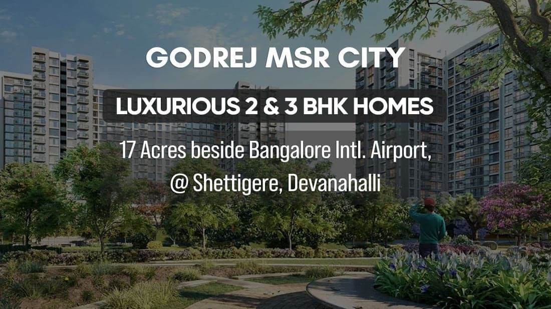 Godrej Msr City Apartments In Bangalore