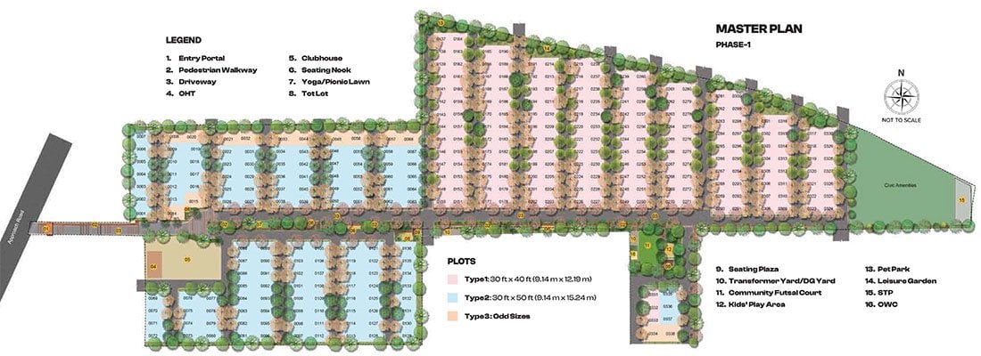 Brigade Cherry Blossom Plots In Bangalore - Image 2