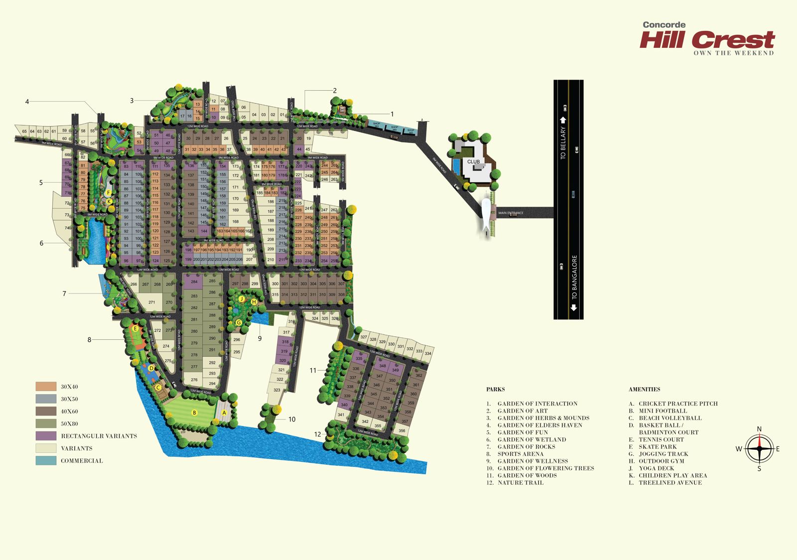 Concorde Hillcrest Plots Nh7 Bangalore - Image 3