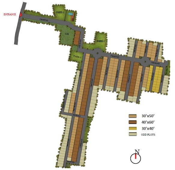 County Address Plots - Image 3