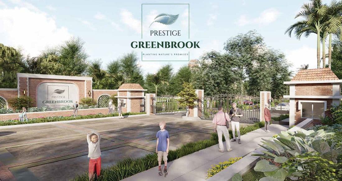 Prestige Greenbrook Plots On Bangalore