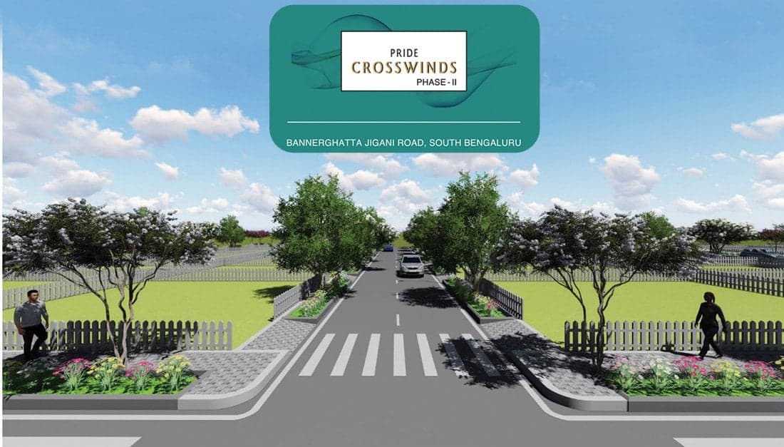 Pride Crosswinds Phase 2 Plots Bangalore