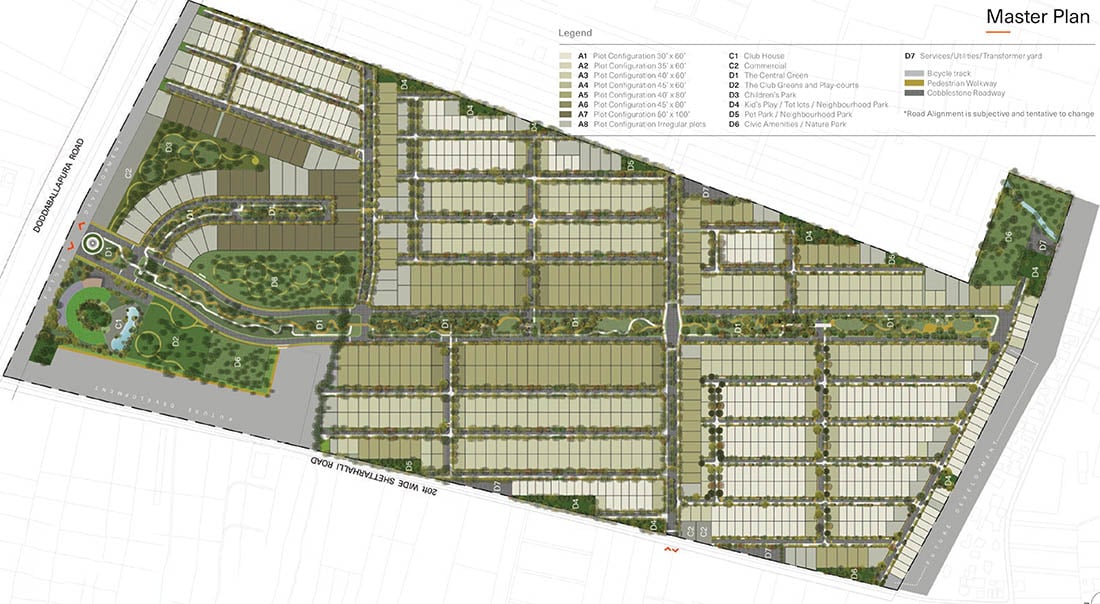 Total Environment Tangled Up In Green Plots Bangalore - Image 2