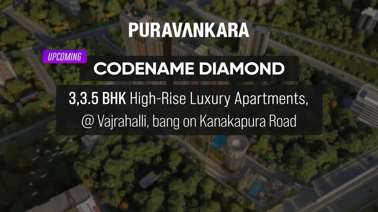 Purva Codename Diamond Vajrahalli Bangalore
